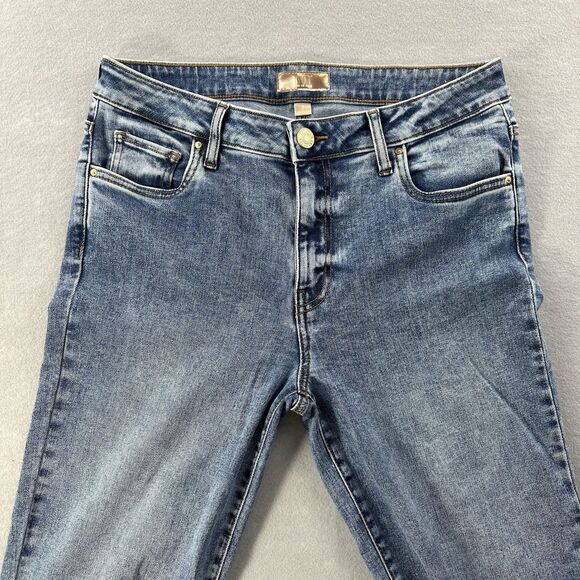 Kut From The Kloth Women’s Jeans 8 Kelsey High Rise Ankle Flare Medium Wash - Picture 3 of 15